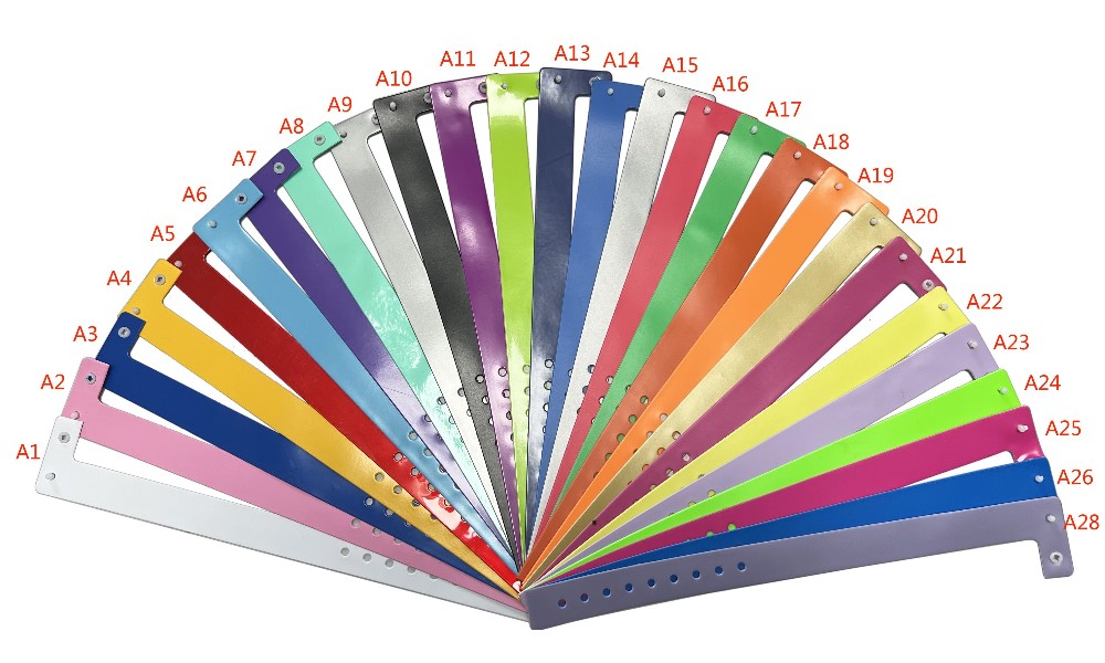 Secure vinyl wristbands in Dublin with fast delivery
